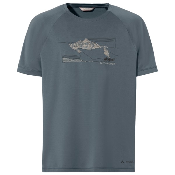 Vaude - Gleann T-Shirt II - T-Shirt Gr L grau Vaude - Gleann T-Shirt II - T-Shirt Gr L grau von Vaude