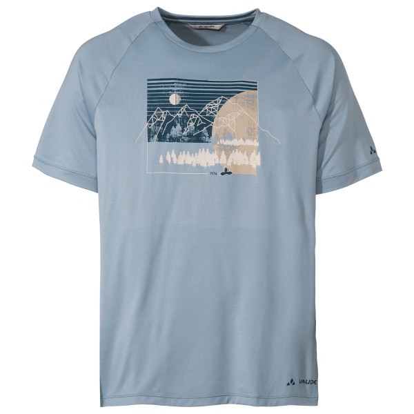 Vaude - Gleann T-Shirt II - T-Shirt Gr M grau von Vaude