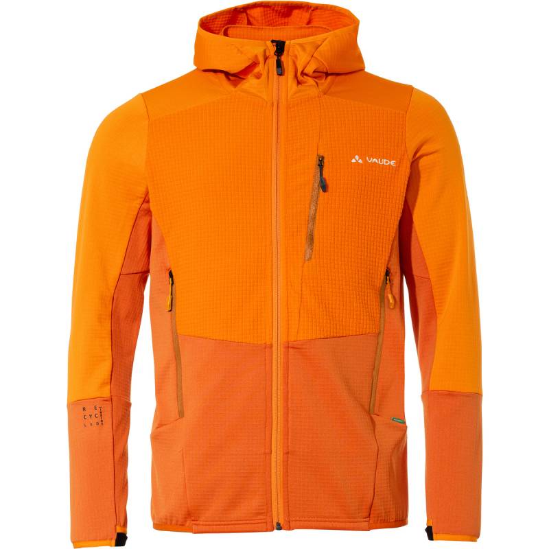 Vaude Herren Monviso Hoodie Grid Fleece Jacke von Vaude