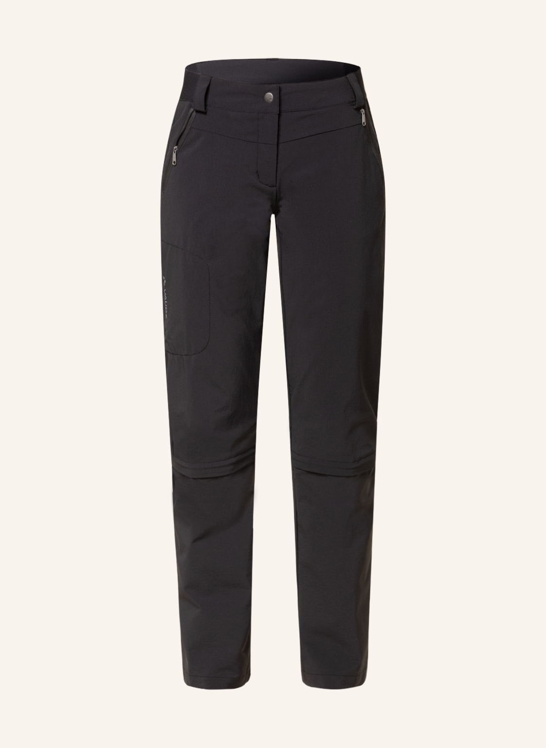 Vaude Zipp-Off-Hose Farley Iii schwarz von Vaude