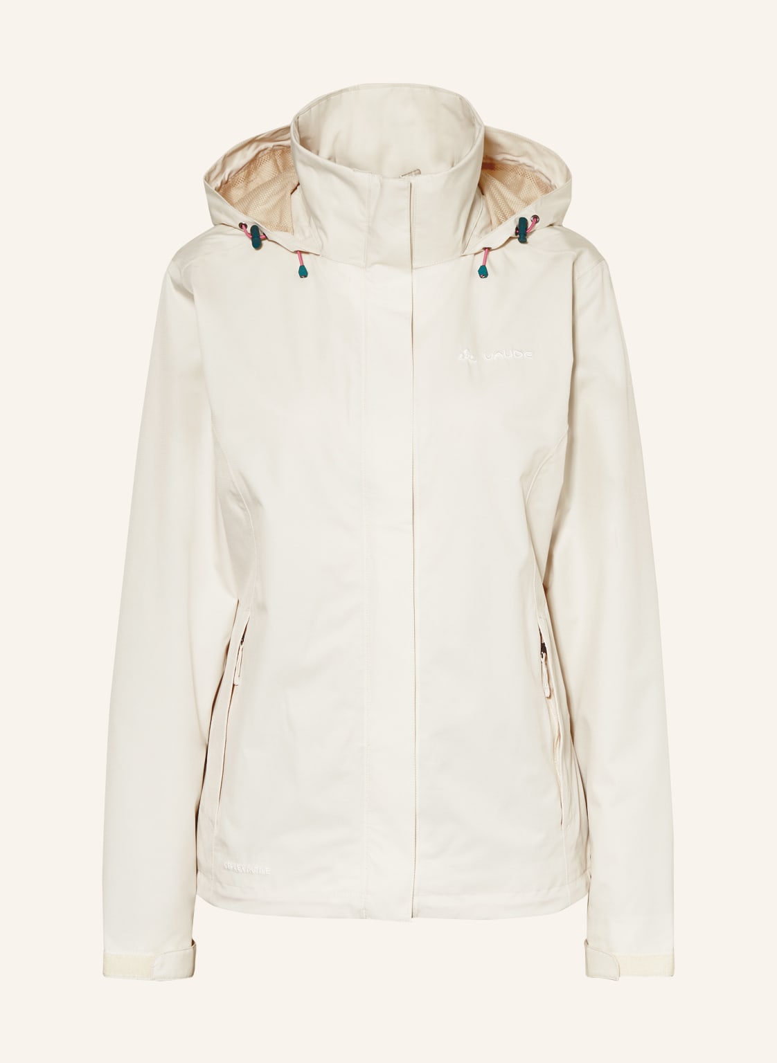 Vaude Regenjacke Escape Light beige von Vaude