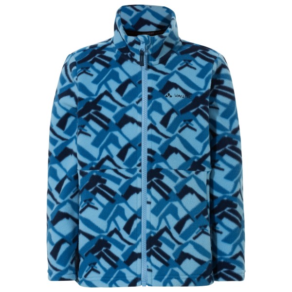Vaude - Kid's Pulex All-over-Print Jacket - Fleecejacke Gr 110/116 blau von Vaude