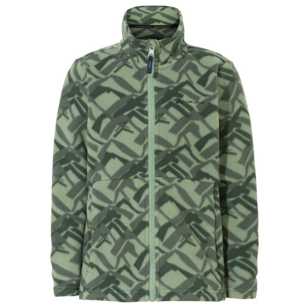 Vaude - Kid's Pulex All-over-Print Jacket - Fleecejacke Gr 122/128 oliv/grün von Vaude