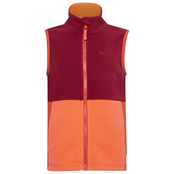 Vaude - Kid's Pulex Vest II - Fleecegilet Gr 104 rot von Vaude