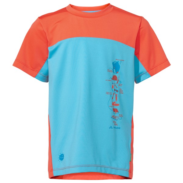 Vaude - Kid's Solaro T-Shirt II - Funktionsshirt Gr 104 blau von Vaude