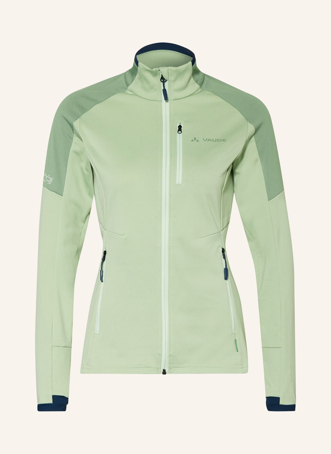 Vaude Midlayer-Jacke Elope gruen von Vaude