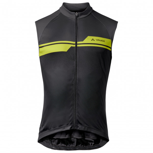 Vaude - Posta Full Zip Tricot Sleeveless - Velo Singlet Gr L;M;S;XL schwarz von Vaude