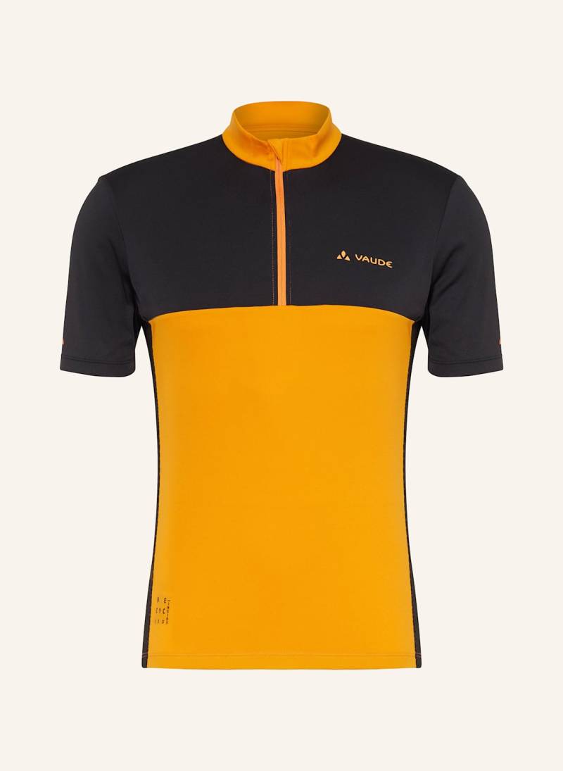 Vaude Radtrikot Matera Mit Mesh orange von Vaude