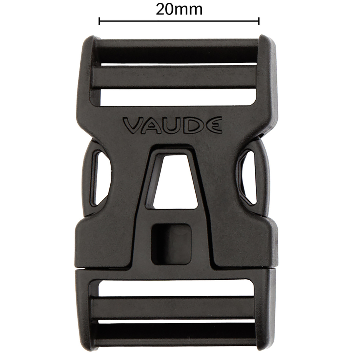 Vaude Steckschnalle 20mm Dual Adjust Vaude Steckschnalle 20mm Dual Adjust von Vaude