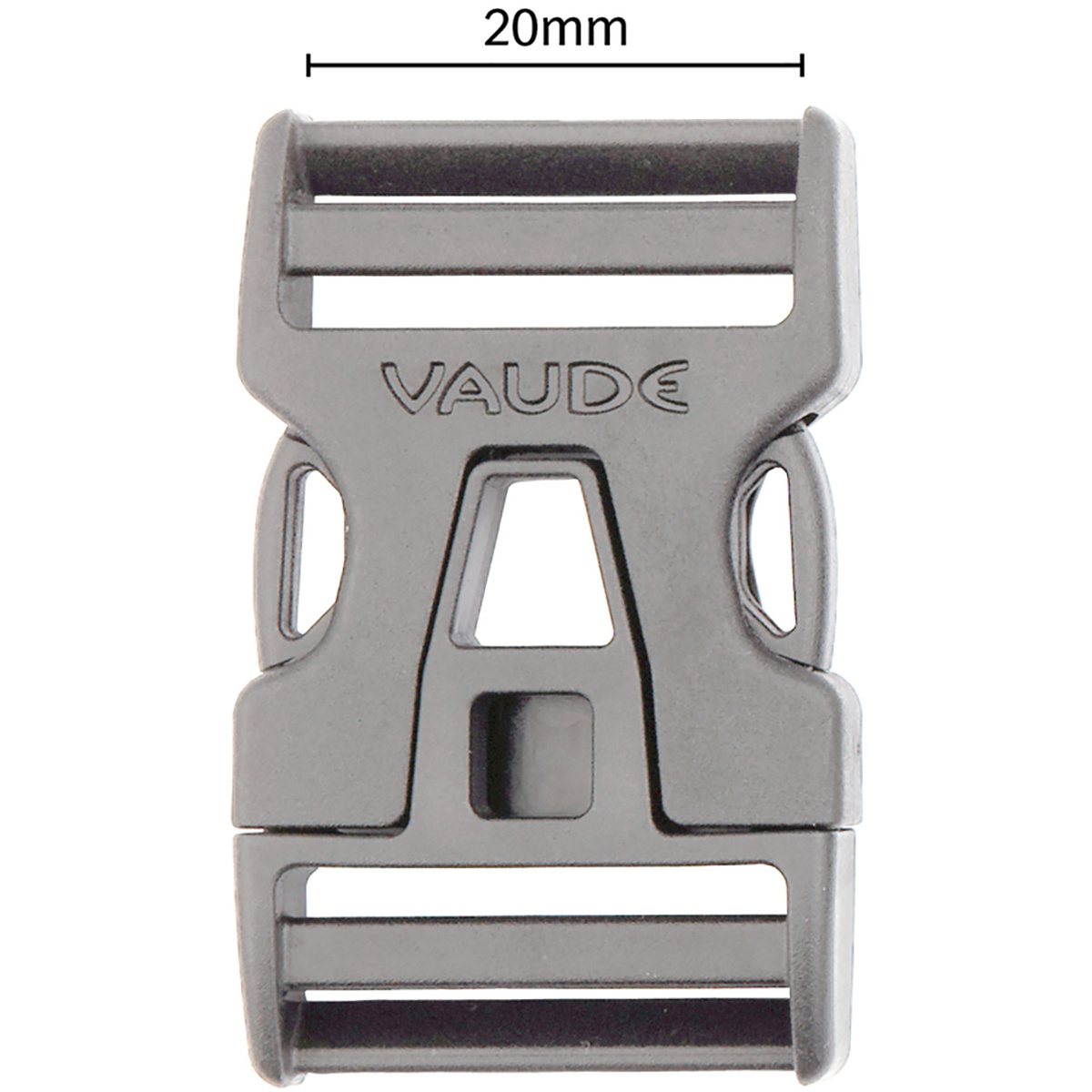 Vaude Steckschnalle 20mm Single Adjust von Vaude