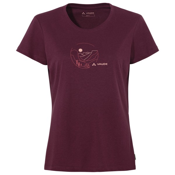 Vaude - Women's Cyclist V - T-Shirt Gr 36 lila/rot Vaude - Women's Cyclist V - T-Shirt Gr 36 lila/rot von Vaude