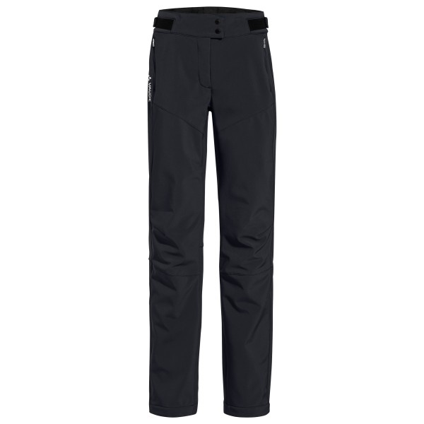 Vaude - Women's Elope Softshell Pants - Winterhose Gr 48 - Short schwarz von Vaude