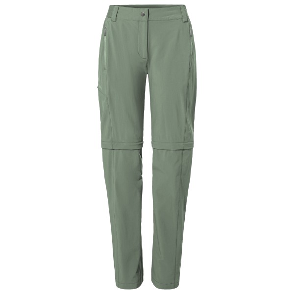 Vaude - Women's Farley Stretch Zip Off T-Zip Pants II - Trekkinghose Gr 38 - Regular grün/oliv Vaude - Women's Farley Stretch Zip Off T-Zip Pants II - Trekkinghose Gr 38 - Regular grün/oliv von Vaude