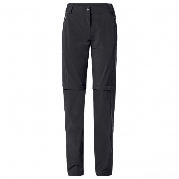 Vaude - Women's Farley Stretch Zip Off T-Zip Pants II - Trekkinghose Gr 38 - Regular schwarz von Vaude