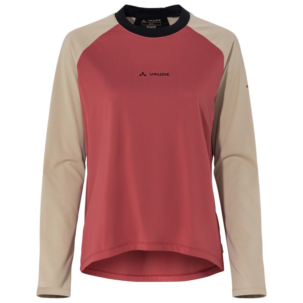 Vaude - Women's Loamer L/S Shirt - Velotrikot Gr 36 rot von Vaude
