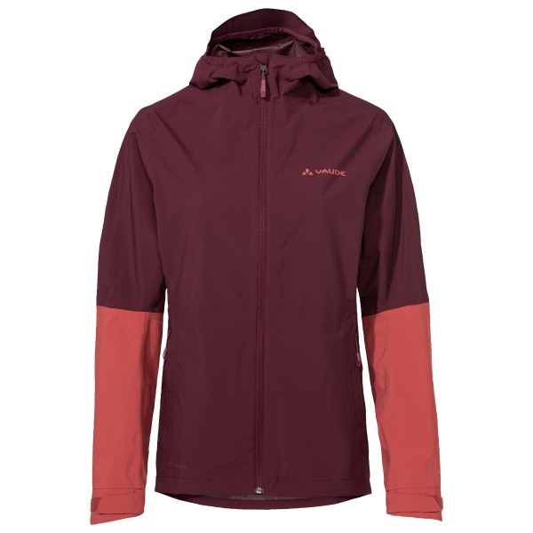 Vaude - Women's Moab Rain Jacket II - Velojacke Gr 46 rot von Vaude