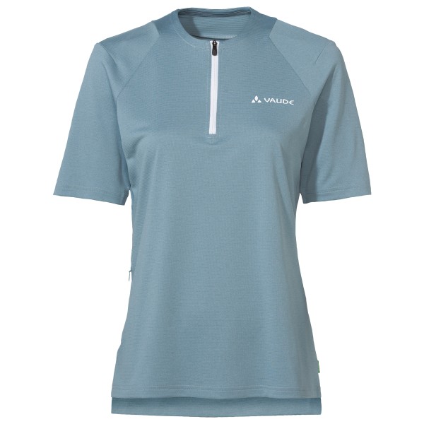Vaude - Women's Tremalzo Q-Zip Shirt - Velotrikot Gr 36;38;40;42;44 türkis von Vaude