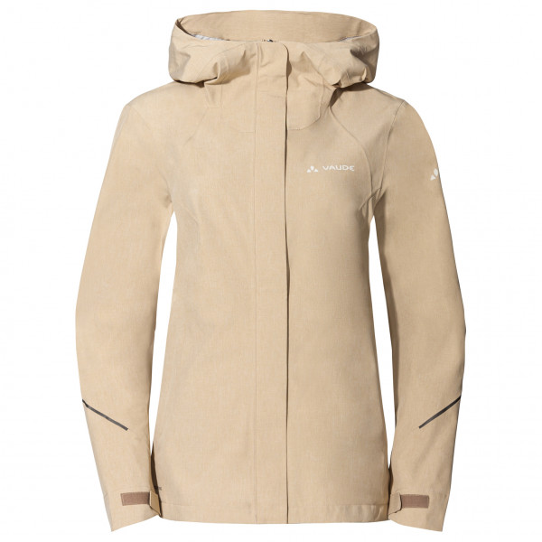 Vaude - Women's Yaras Jacket V - Regenjacke Gr 40 beige von Vaude