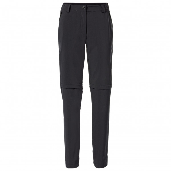 Vaude - Women's Yaras Zip Off Pants - Velohose Gr 38 - Short schwarz/grau von Vaude