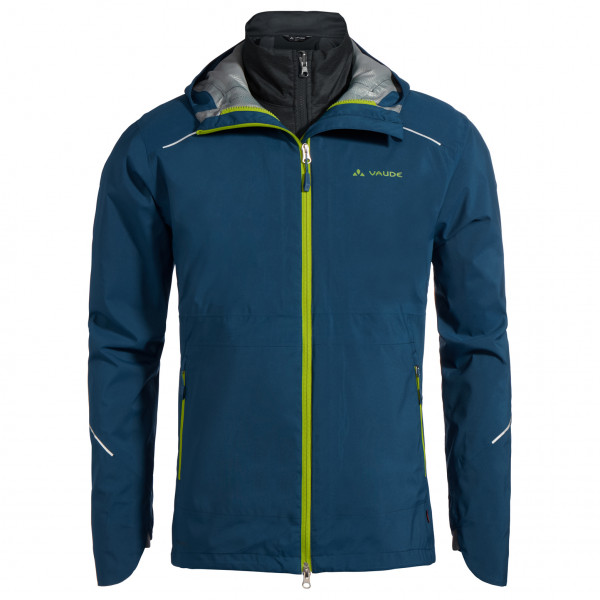 Vaude - Yaras 3in1 Jacket - Velojacke Gr L;S blau von Vaude