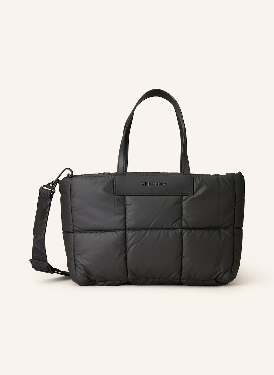 Vee Collective Handtasche Porter Marché Small Mit Pouch schwarz Vee Collective Handtasche Porter Marché Small Mit Pouch schwarz von Vee Collective
