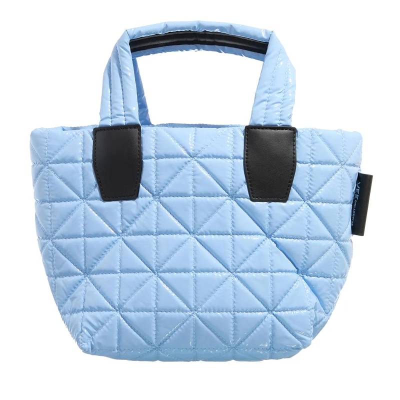 Vee Collective Handtasche - Vee Tote Mini Cerulean Vinyl - Gr. unisize - in Blau - für Damen von Vee Collective