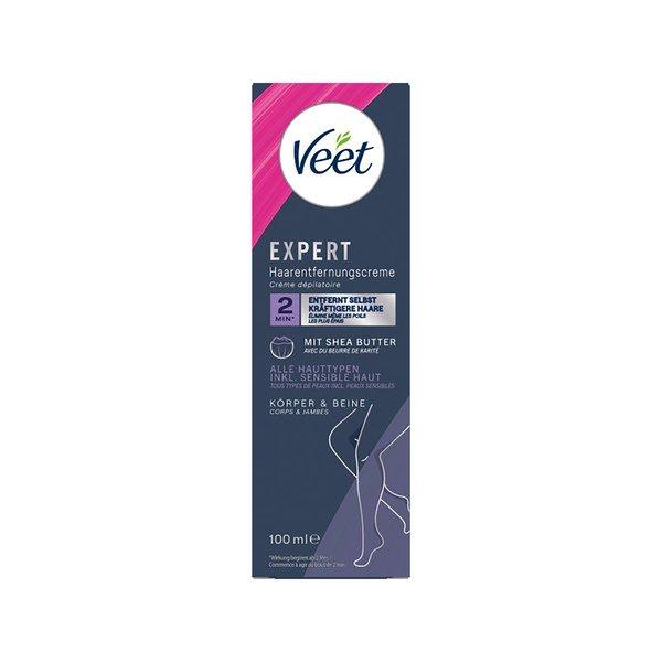 Expert Haarentfernungscreme Körper & Beine Damen  100 ml von Veet