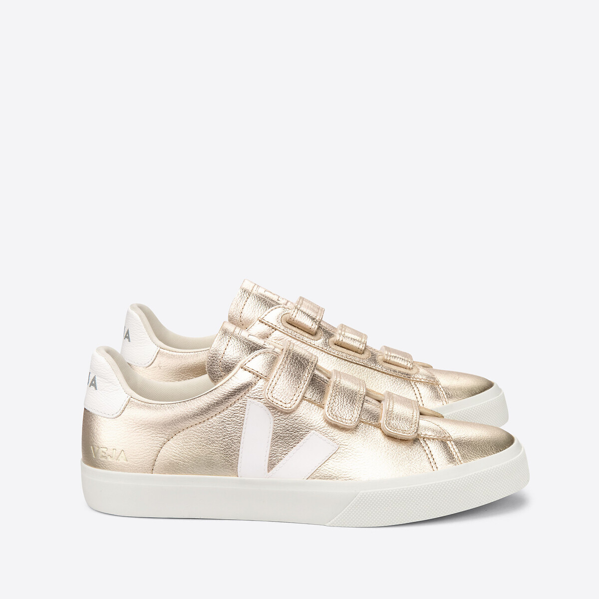 Ledersneakers RECIFE CHROMEFREE, Metallic-Optik von Veja