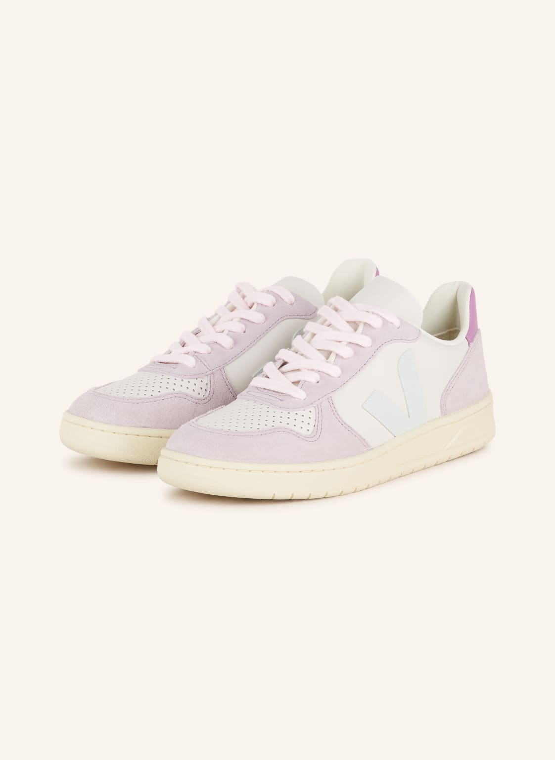 Veja Sneaker V-10 lila von Veja