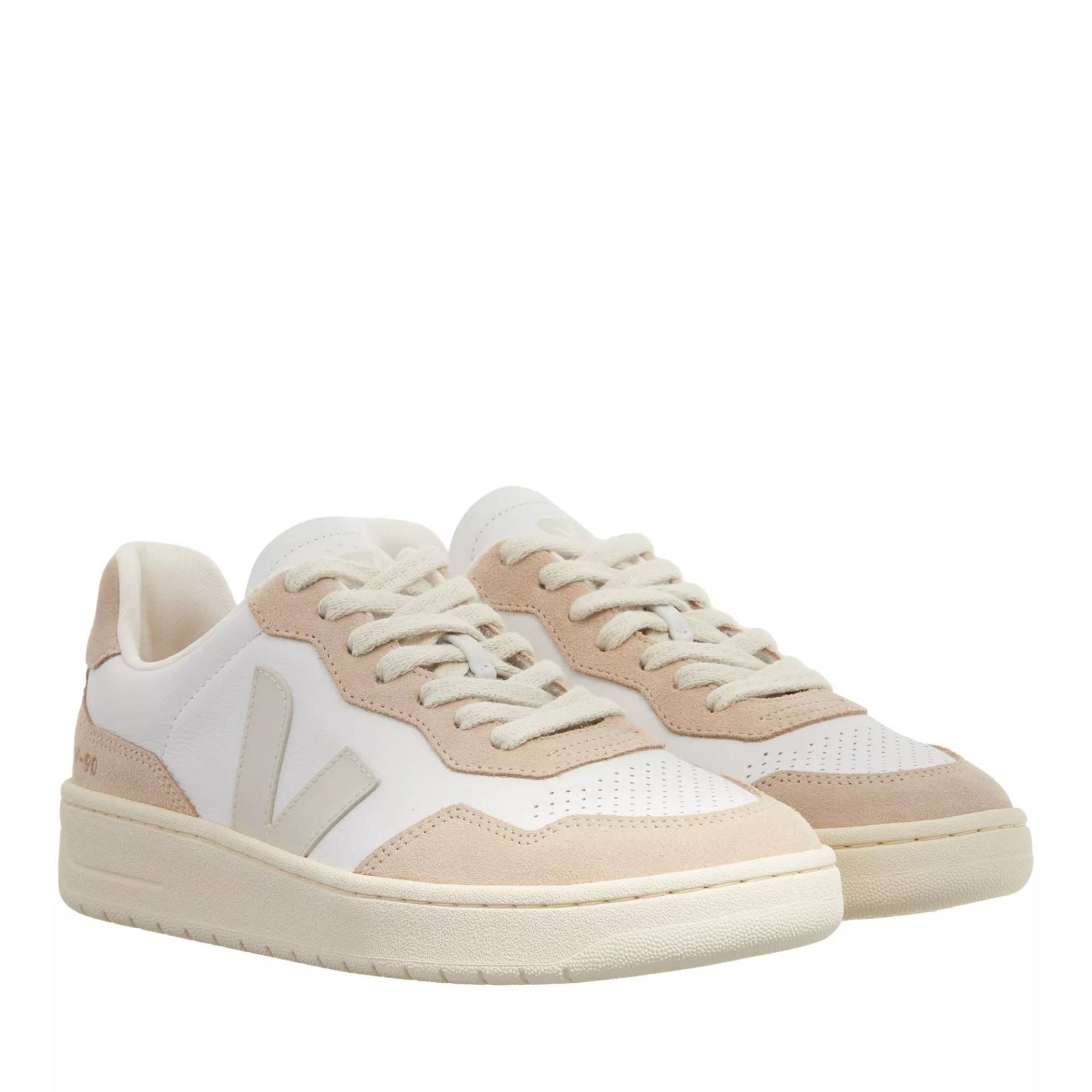 Veja Sneakers - V-90 O.T. Leather - Gr. 37 (EU) - in Beige - für Damen von Veja