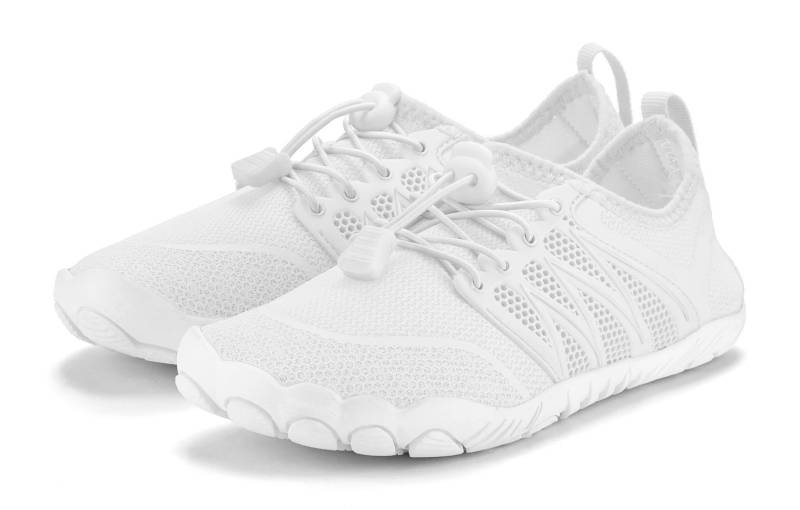 Venice Beach Badeschuh »Aquaschuh, Slipper, Wasserschuh«, mit elastischen Bändern für schnelles Reinschlüpfen ultraleicht VEGAN von Venice Beach