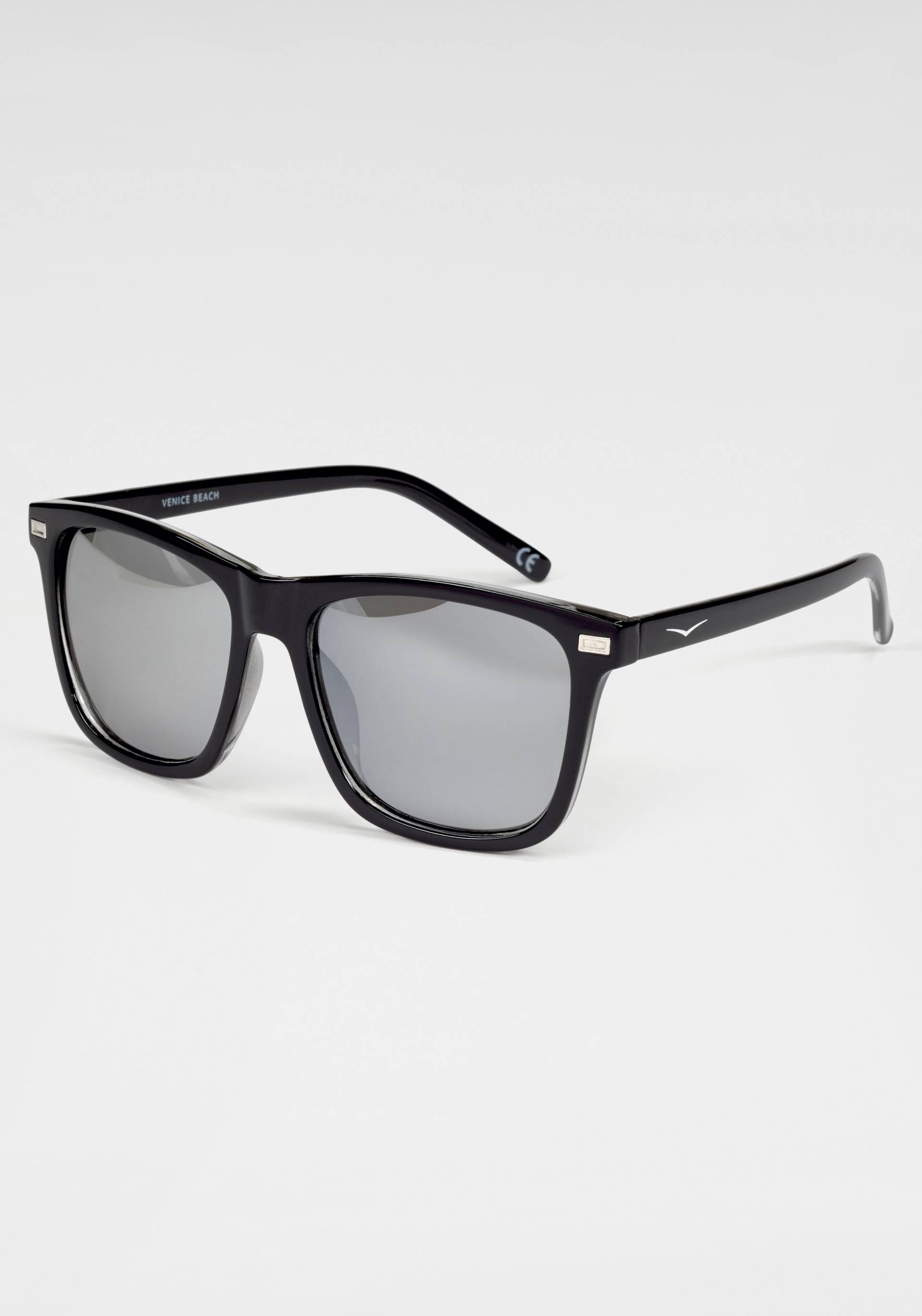 Venice Beach Sonnenbrille, Eckige Vollrandsonnenbrille aus Kunststoff von Venice Beach