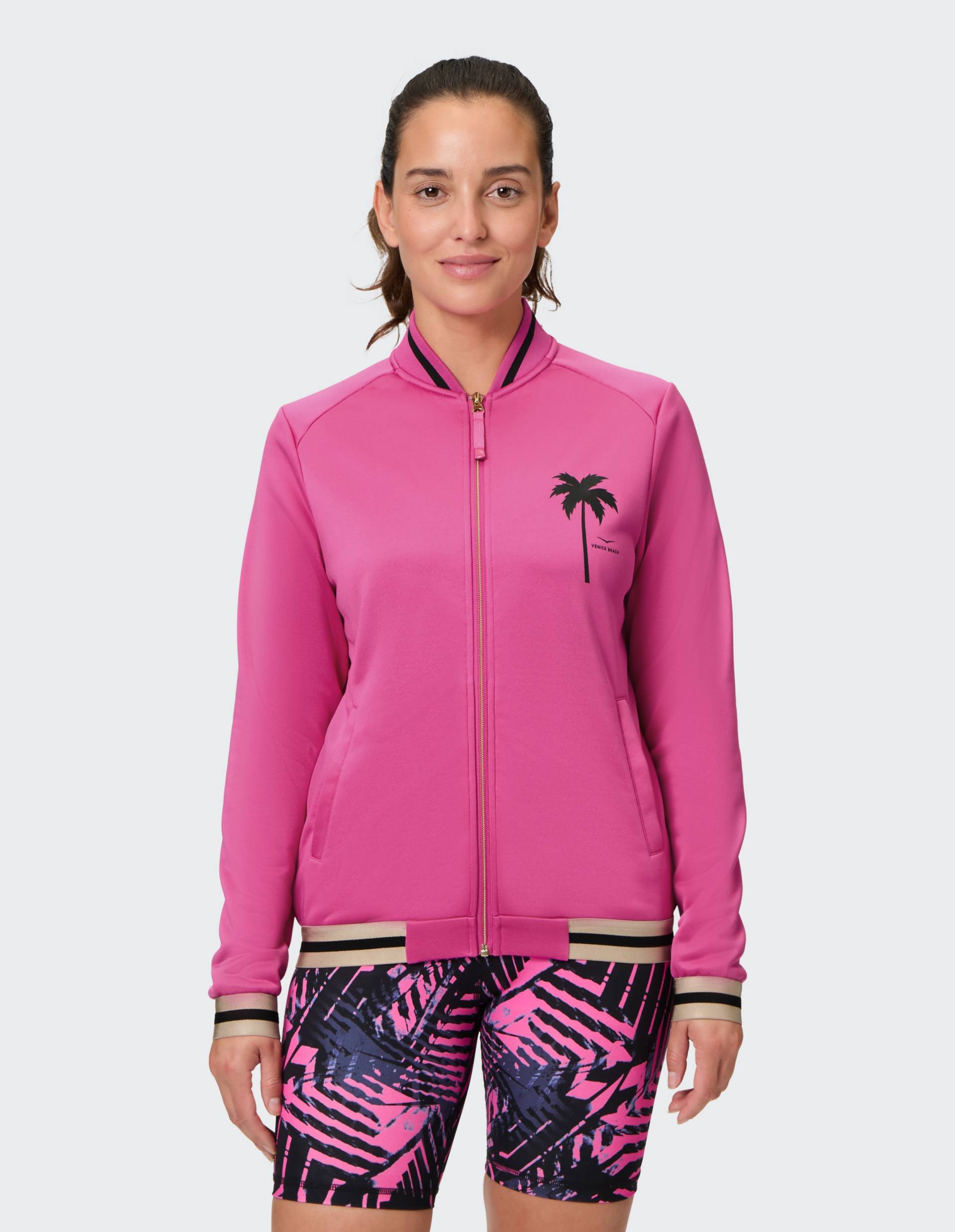 Venice Beach Sweatjacke »BOMBERJACKE MONICA« Venice Beach Sweatjacke »BOMBERJACKE MONICA« von Venice Beach