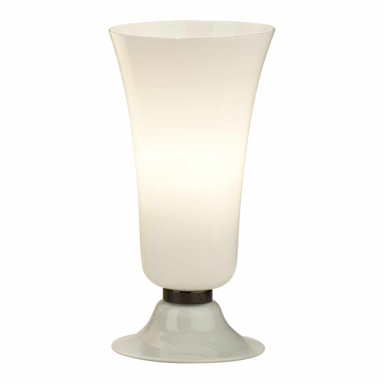 ANNI TRENTA LED Tischleuchte, Grösse h. 32 cm, Farbe milk-white von Venini