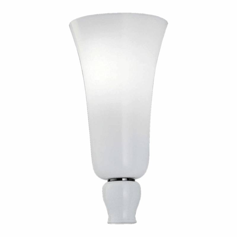 ANNI TRENTA LED Wandleuchte, Grösse h. 47 cm, Farbe milk-white von Venini