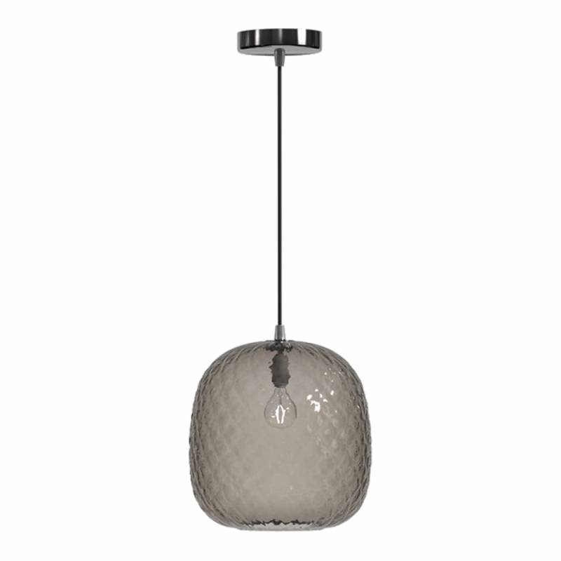 BALLOTON Lamp LED Hängeleuchte, Grösse h. 25 cm, Farbe grey von Venini