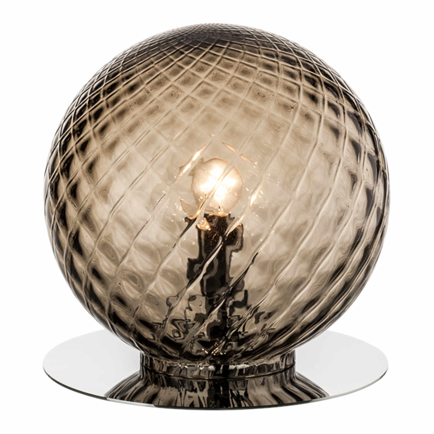BALLOTON Lamp LED Tischleuchte, Farbe grey von Venini