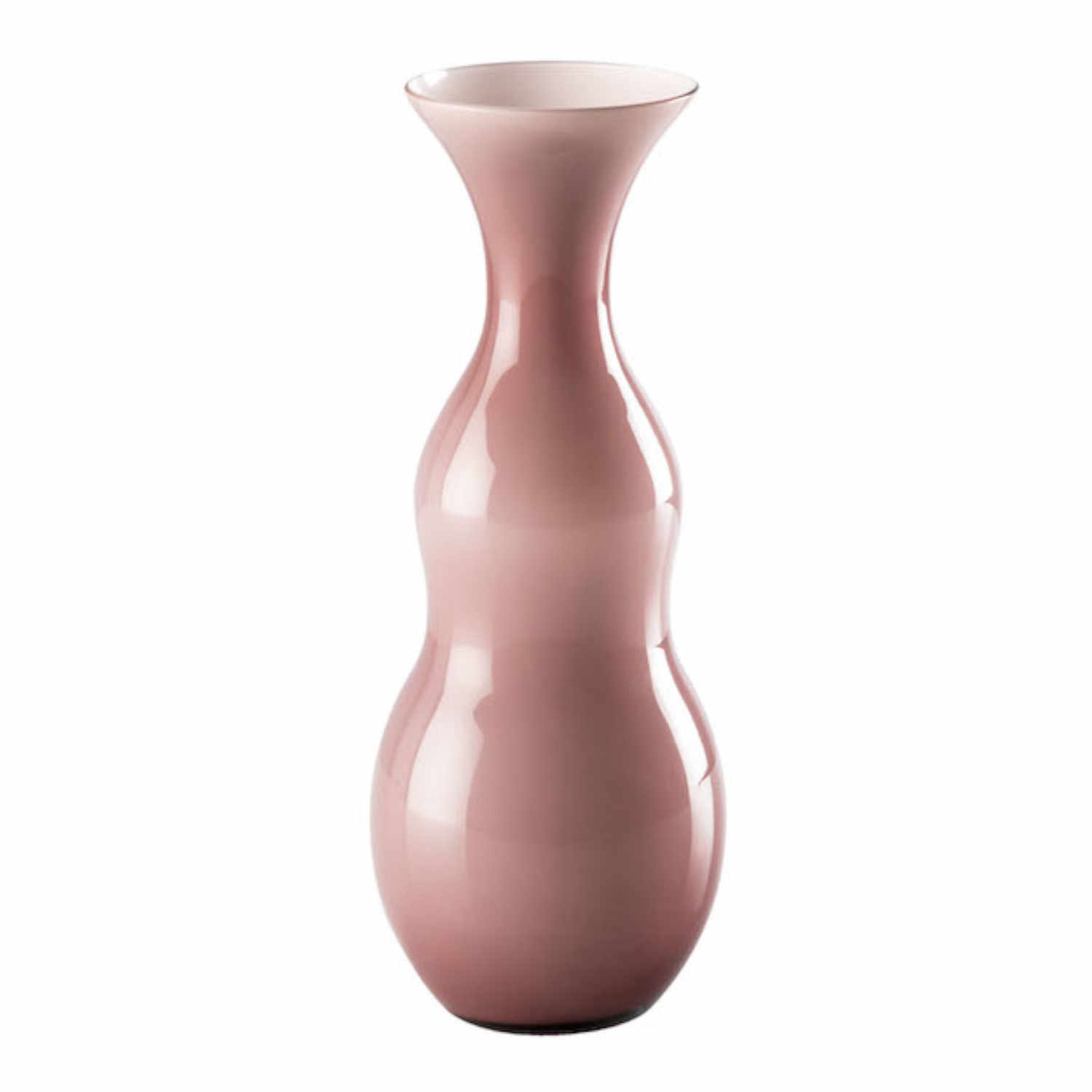 PIGMENTI Vase, Grösse h. 26 cm, Farbe opal/amethyst von Venini