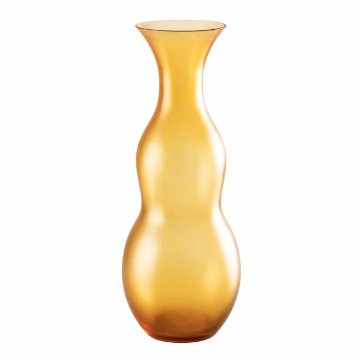 PIGMENTI Vase, Grösse h. 36,5 cm, Farbe satin/amber von Venini