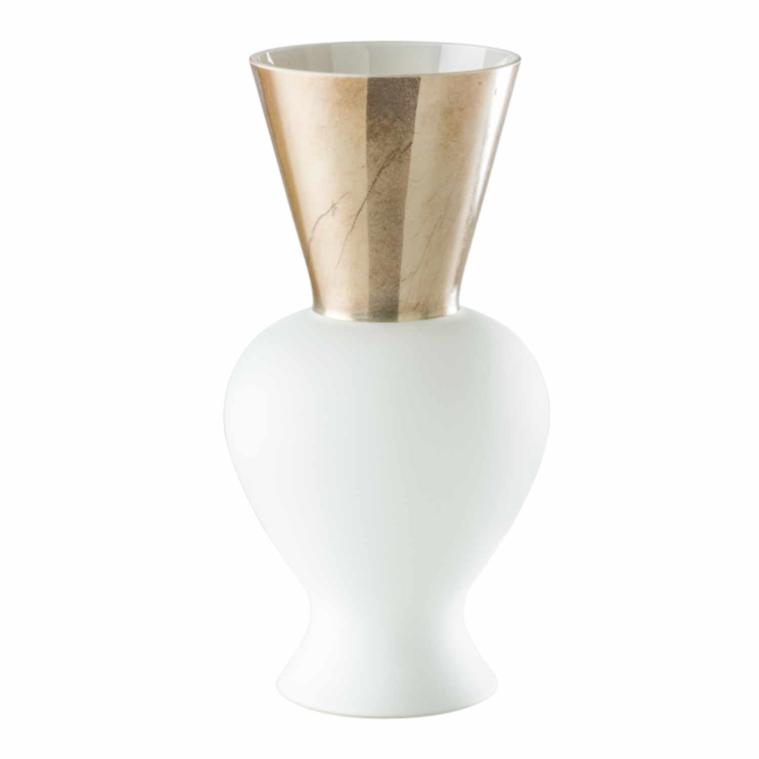 RE Vase, Farbe milk-white von Venini