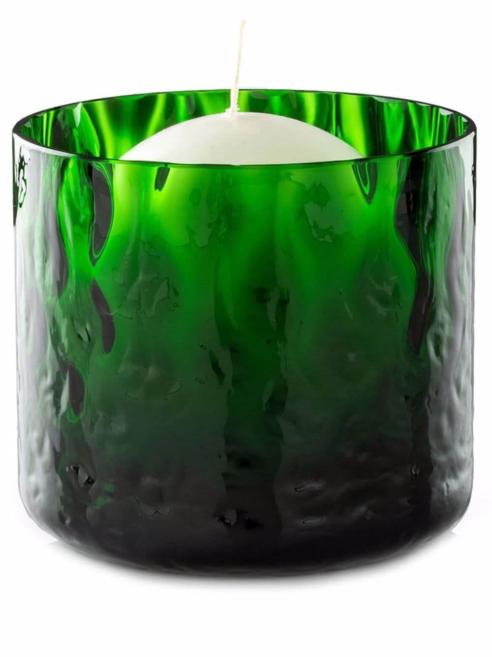 Venini Night In Venice candle holder - Green von Venini