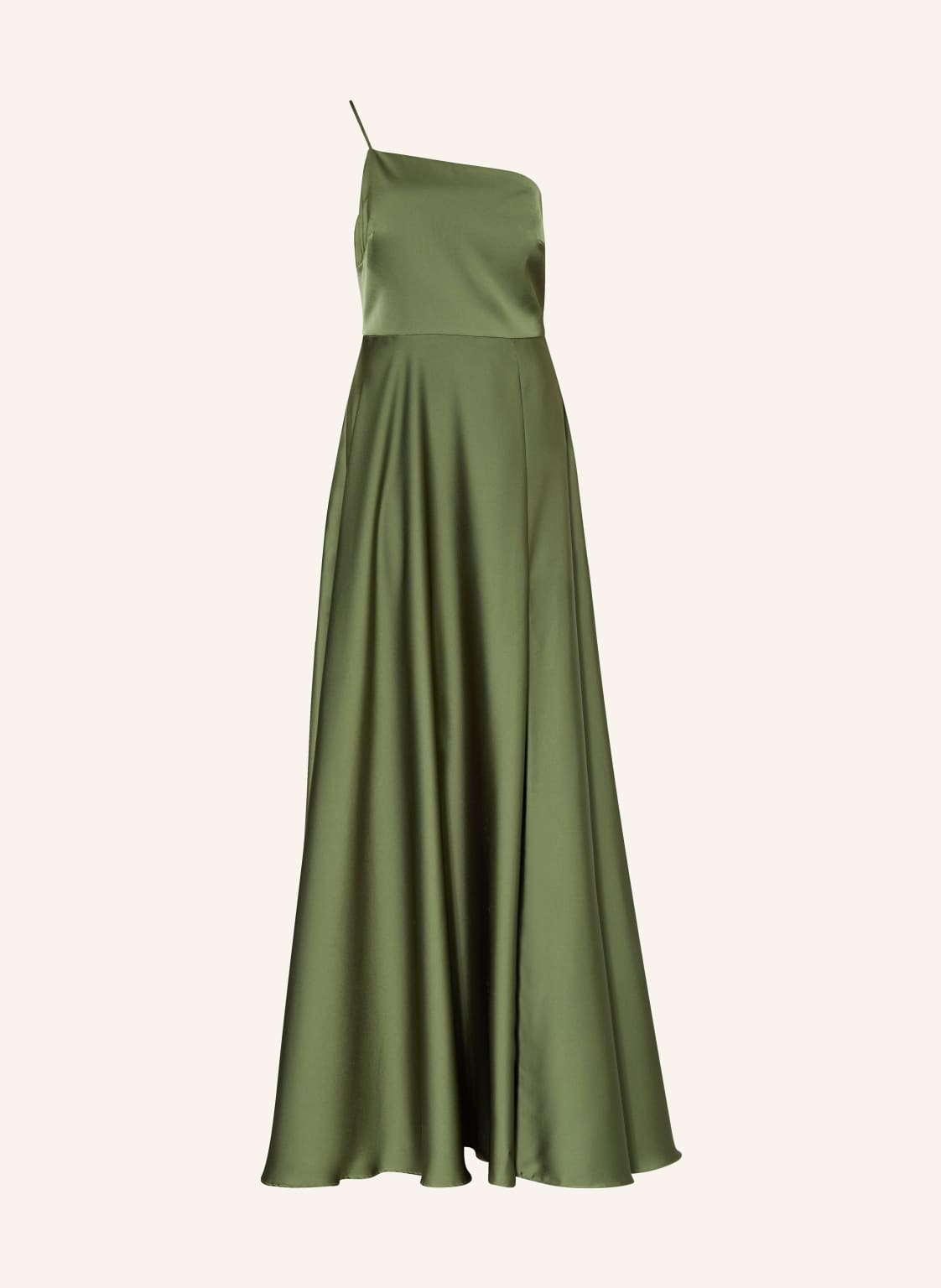 Vera Wang Abendkleid Venishia Aus Satin gruen von Vera Wang