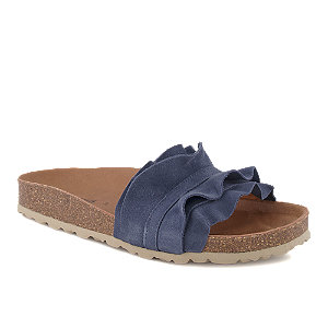 Verbenas Rocio Damen Pantolette Blau von Verbenas