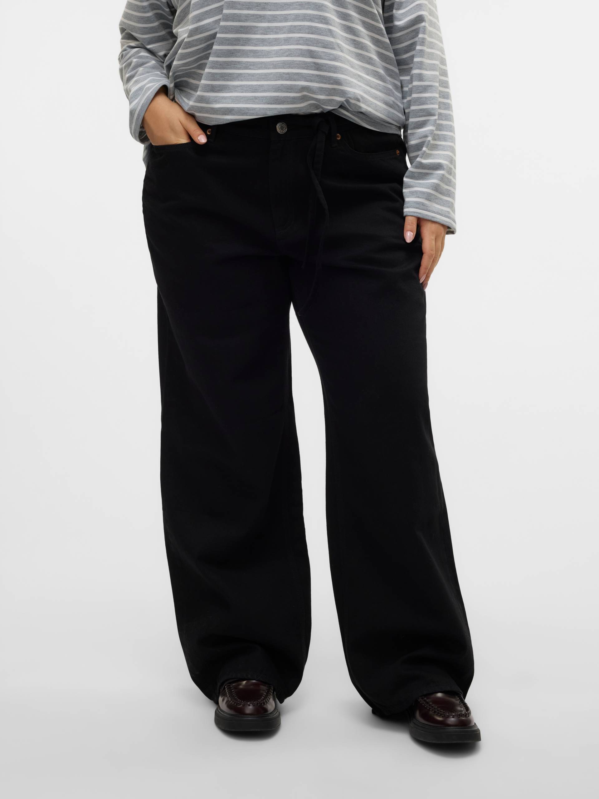Vero Moda Curve High-waist-Jeans »VMCTESSA HR WIDE J RA118 GA CUR NOOS« Vero Moda Curve High-waist-Jeans »VMCTESSA HR WIDE J RA118 GA CUR NOOS« von Vero Moda Curve