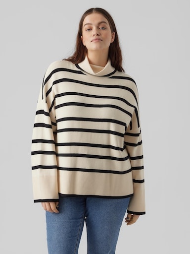 Vero Moda Curve Rollkragenpullover »VMSABA LS ROLLNECK BLOUSE GA NOOS CUR« von Vero Moda Curve