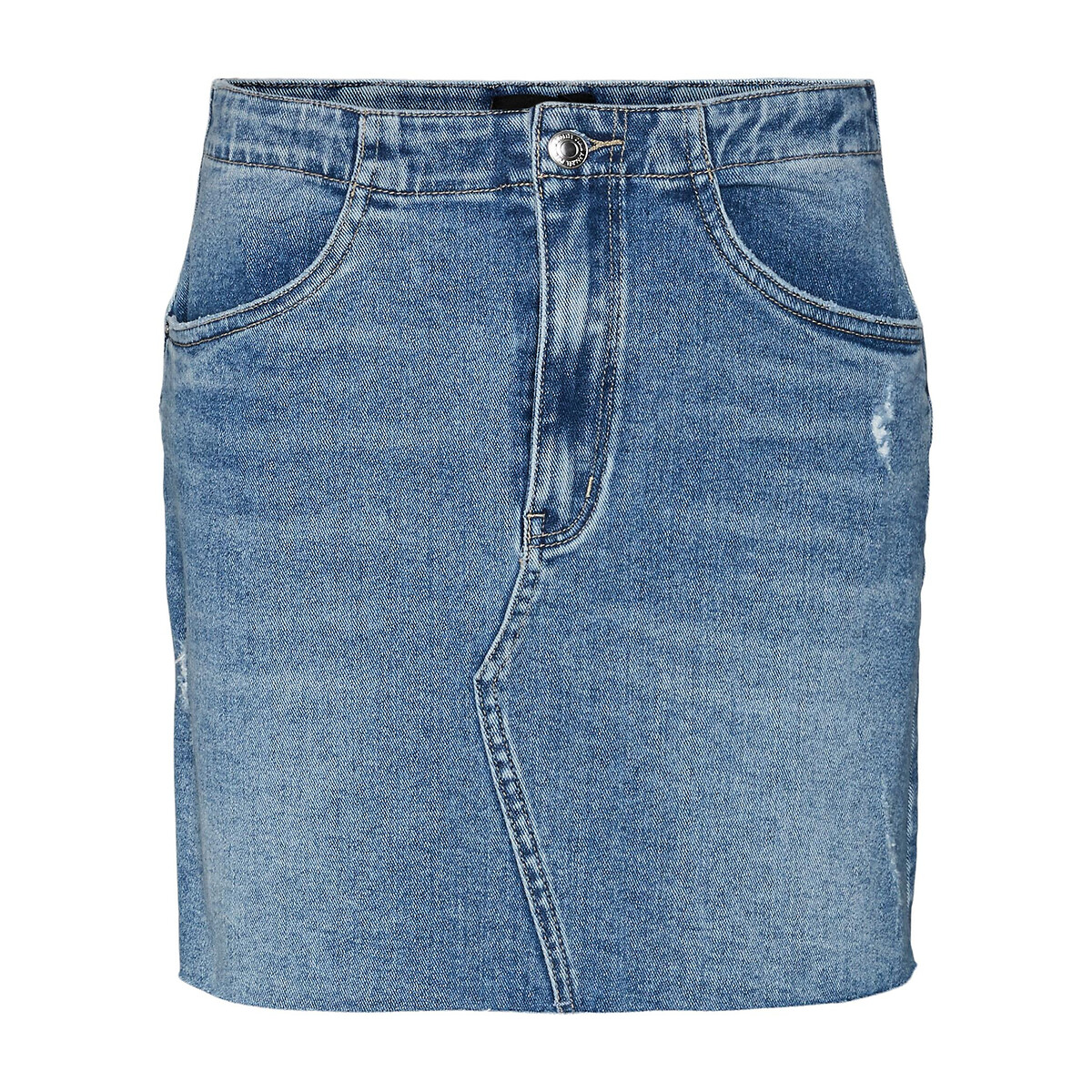 Jeansrock, hoher Bund von Vero Moda