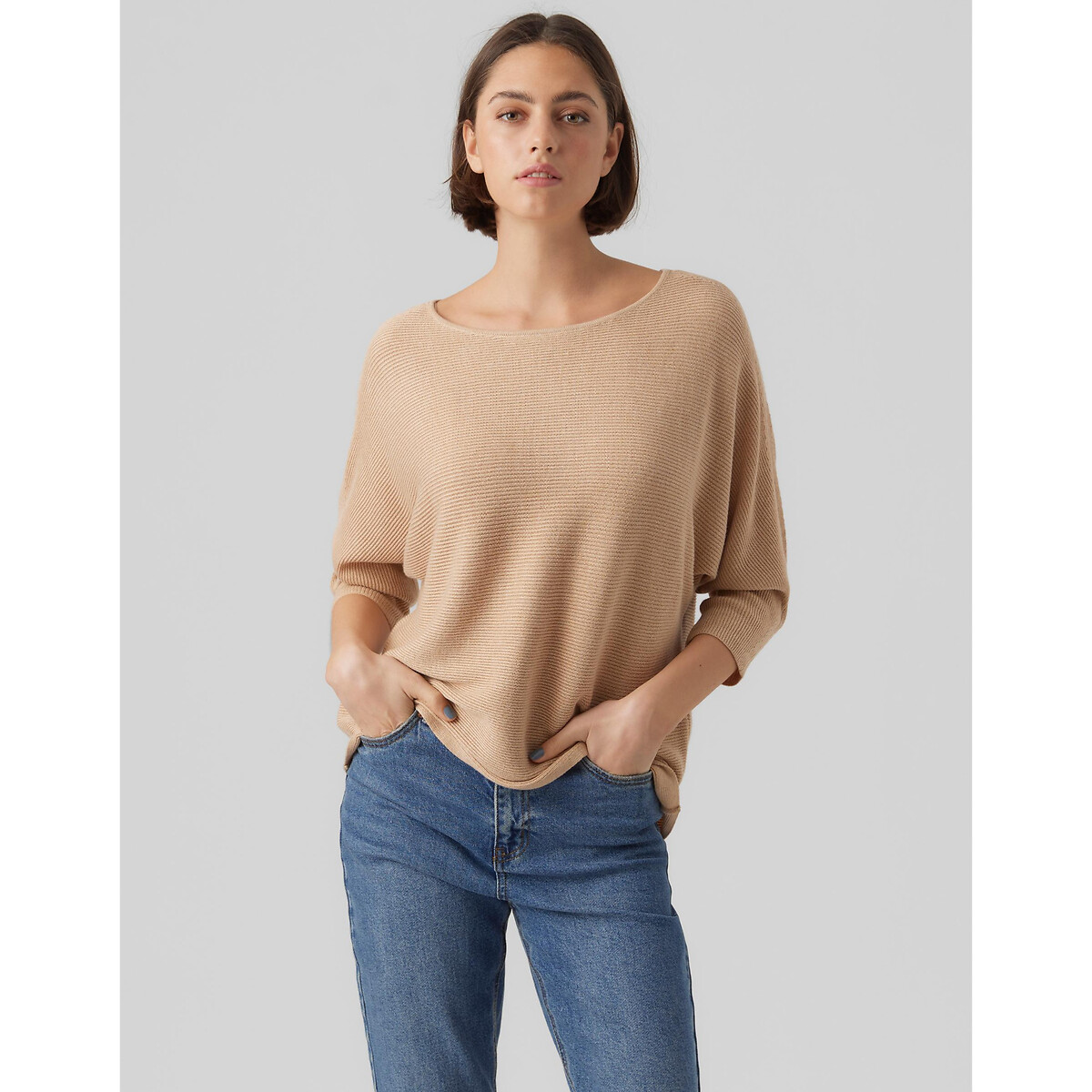 Pullover aus Rippenstrick von Vero Moda