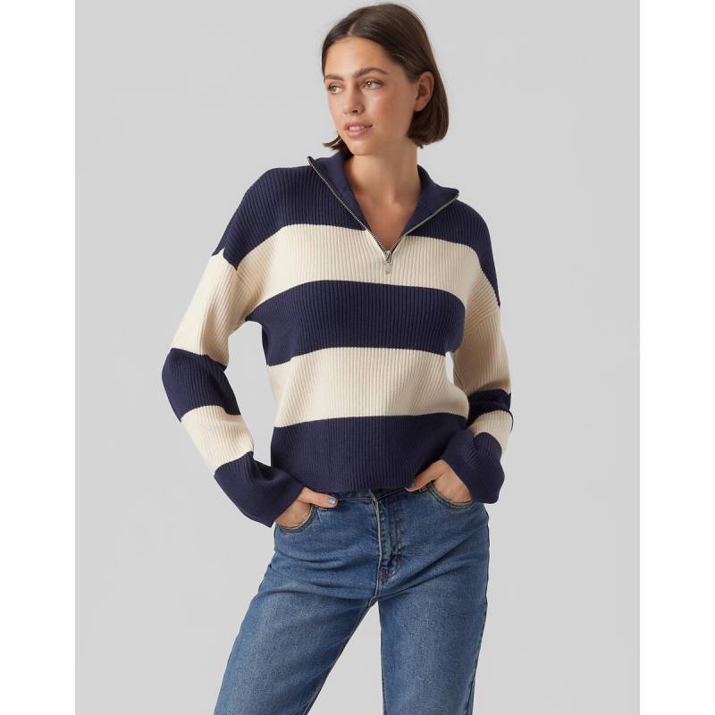 Pullover mit Stehkragen und Reissverschluss von Vero Moda