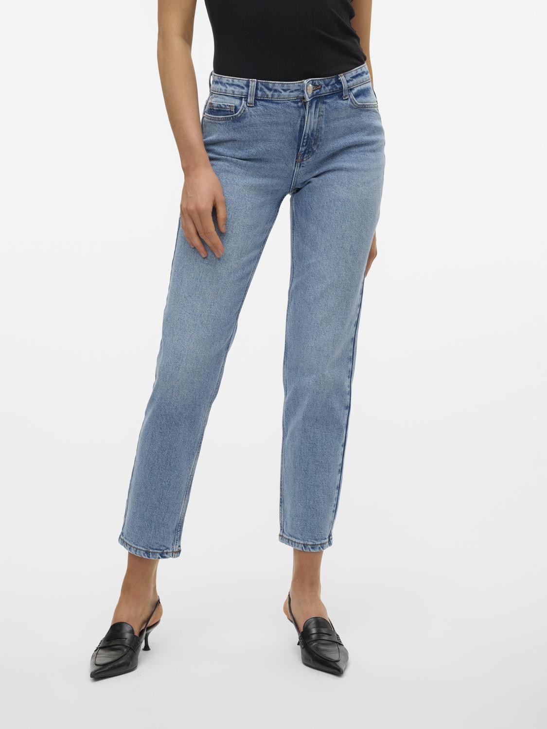 Vero Moda 5-Pocket-Jeans »VMKYLA MR STRAIGHT J VI3414 NOOS« von Vero Moda