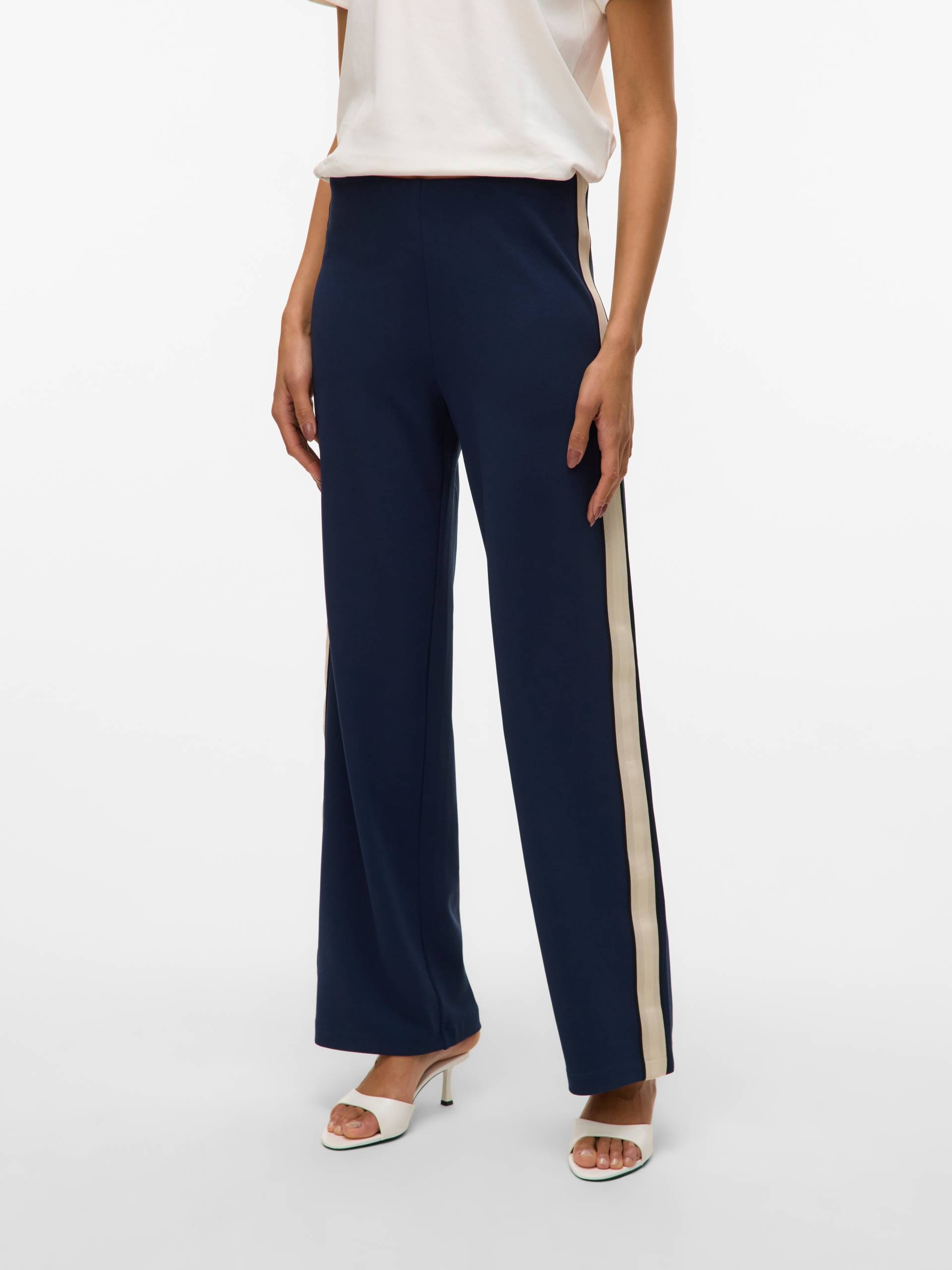 Vero Moda Anzughose »VMBERLIN MW WIDE PANEL PANT NOOS« von Vero Moda